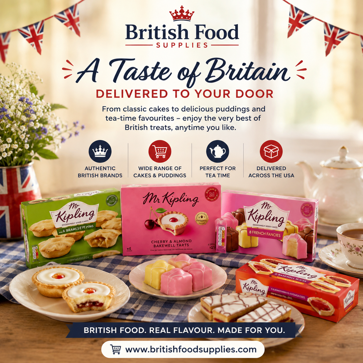 Classic British Cakes and Puddings to Enjoy with Every Tea Break