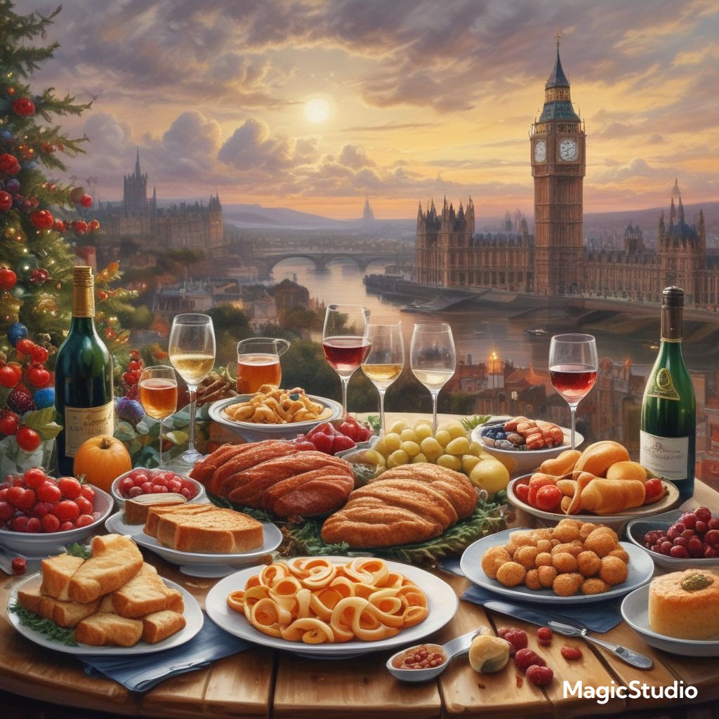 Ring in the New Year 2025 with British Food Supplies: A Taste of Tradition