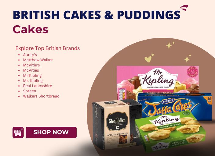 British Cakes - Sweets | British Food Supplies.