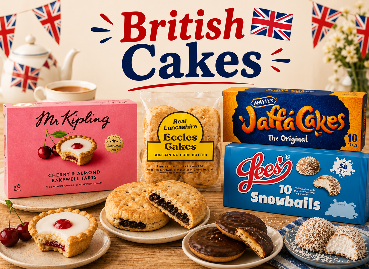 British Cakes - Sweets - British Food Supplies