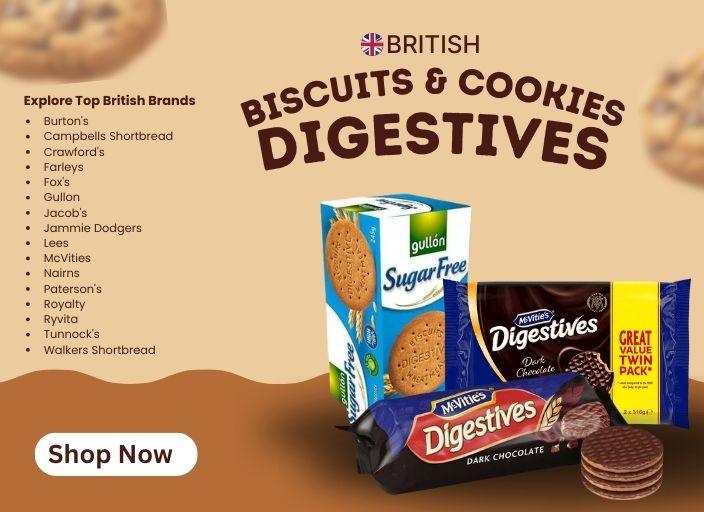 Digestives - Biscuits & Cookies - British Food Supplies