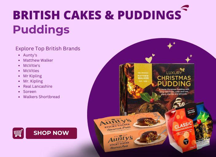 British Puddings - Sweets - British Food Supplies