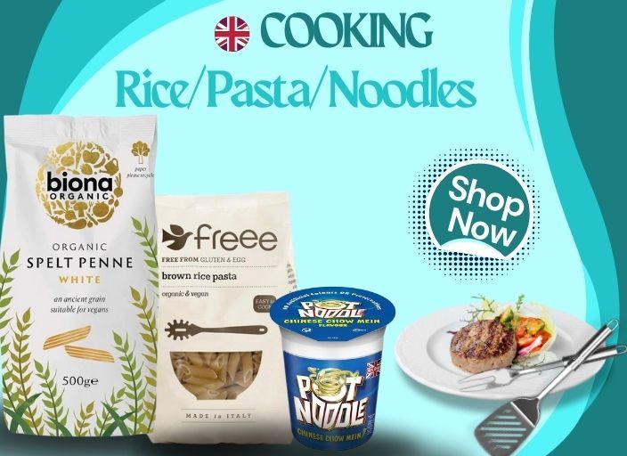 Rice/Pasta/Noodles - Cooking - British Food Supplies