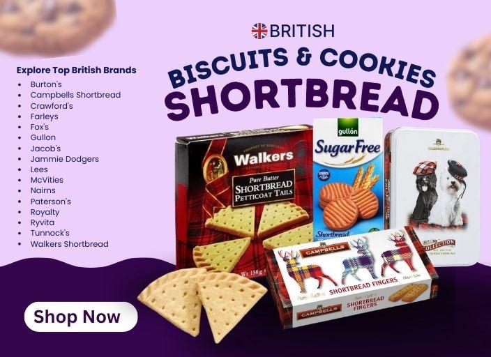 Shortbread - Biscuits & Cookies - British Food Supplies