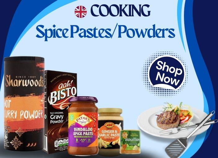 Spice Pastes/Powders - Cooking - British Food Supplies