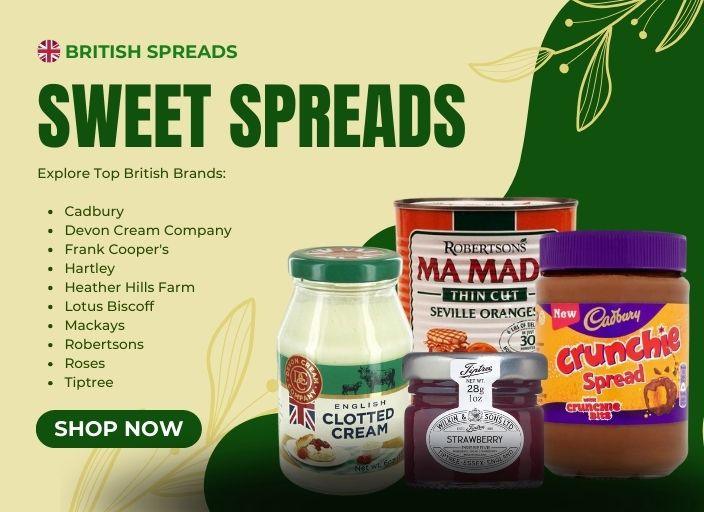 Sweet Spreads - British Spreads - British Food Supplies