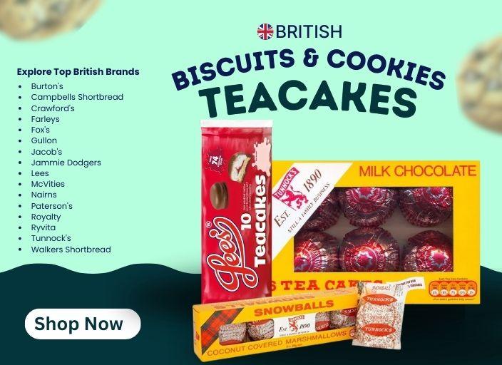 Teacakes - Biscuits & Cookies - British Food Supplies