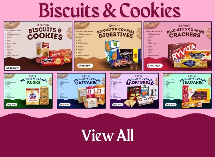 British Biscuits & Cookies - British Food Supplies