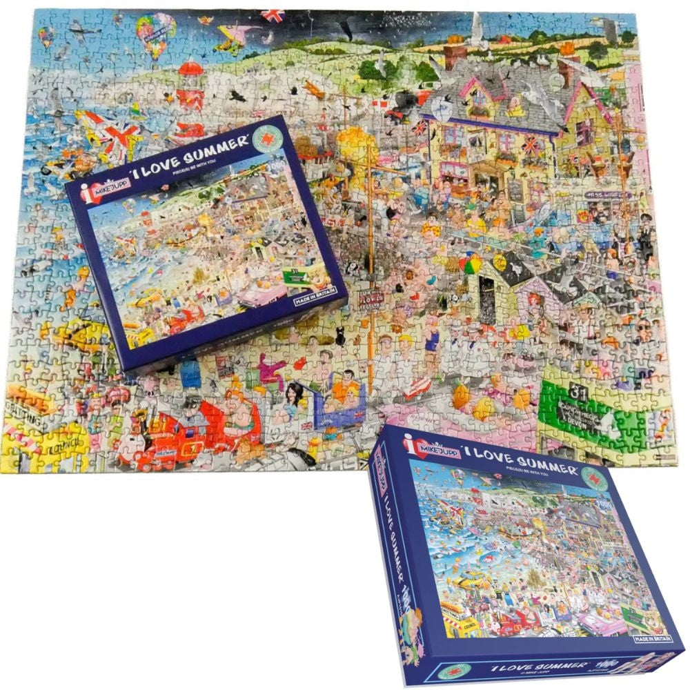 Mike Jupp I Love Summer 1000 Piece Jigsaw Puzzle