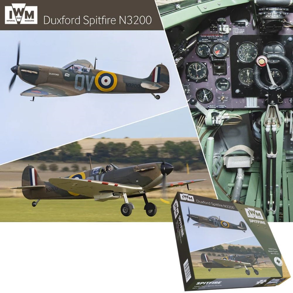 Spitfire (Duxford Spitfire N3200) 1000 Pieces Jigsaw Puzzle