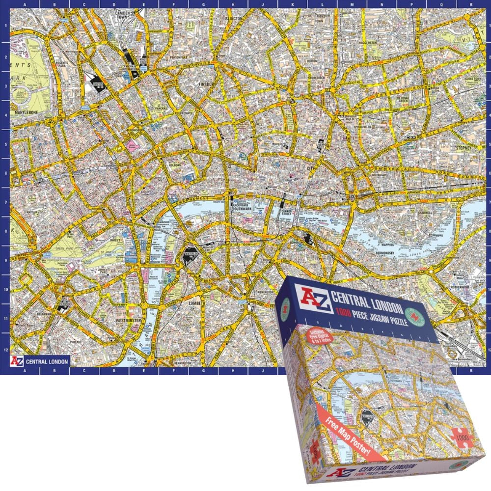 Central London 1000 Pieces Jigsaw Puzzle