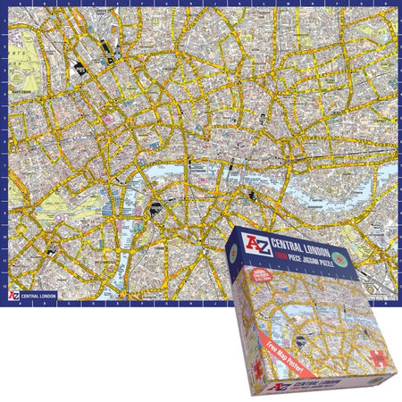 Central London 1000 Pieces Jigsaw Puzzle