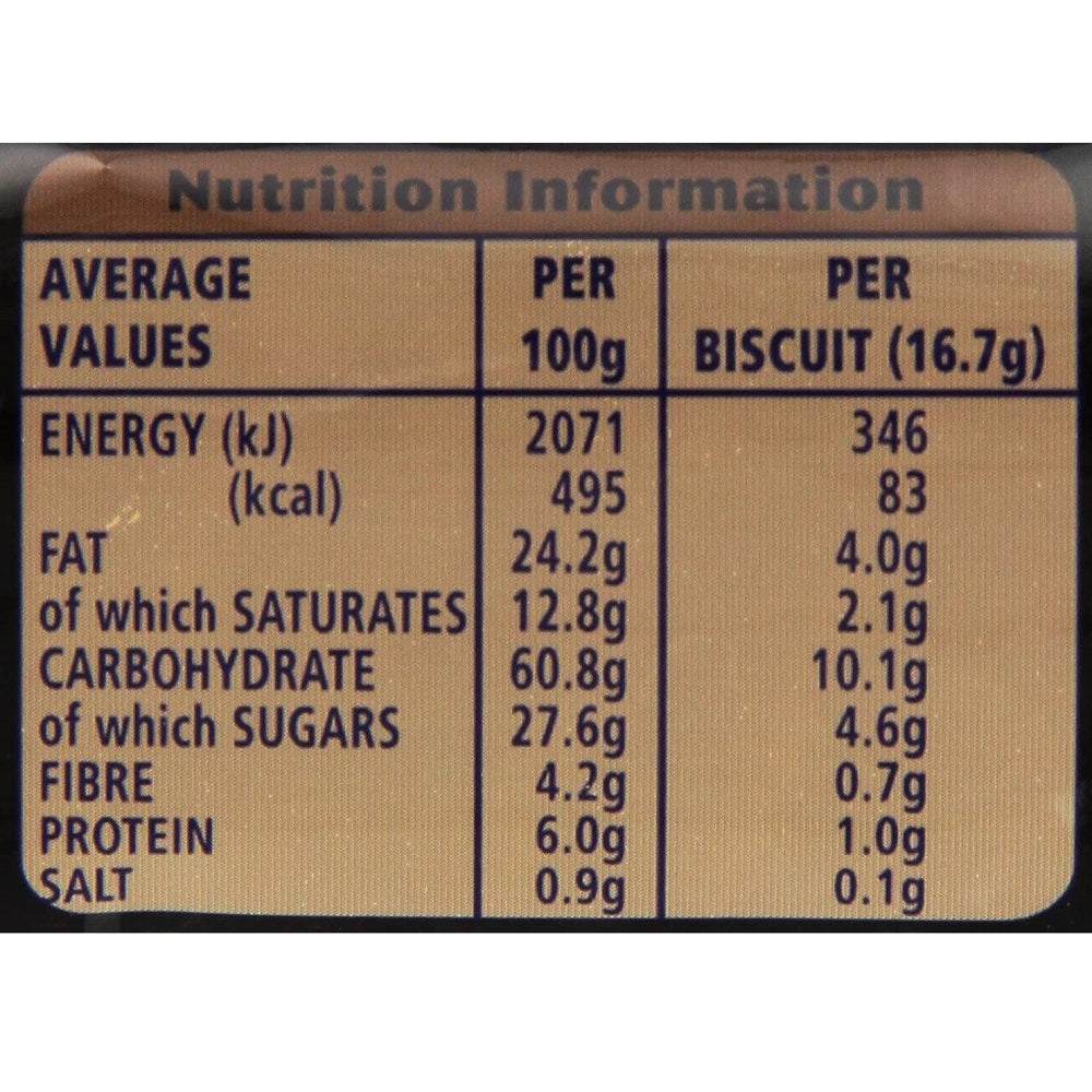 McVities Digestive Dark Chocolate Biscuits 266g