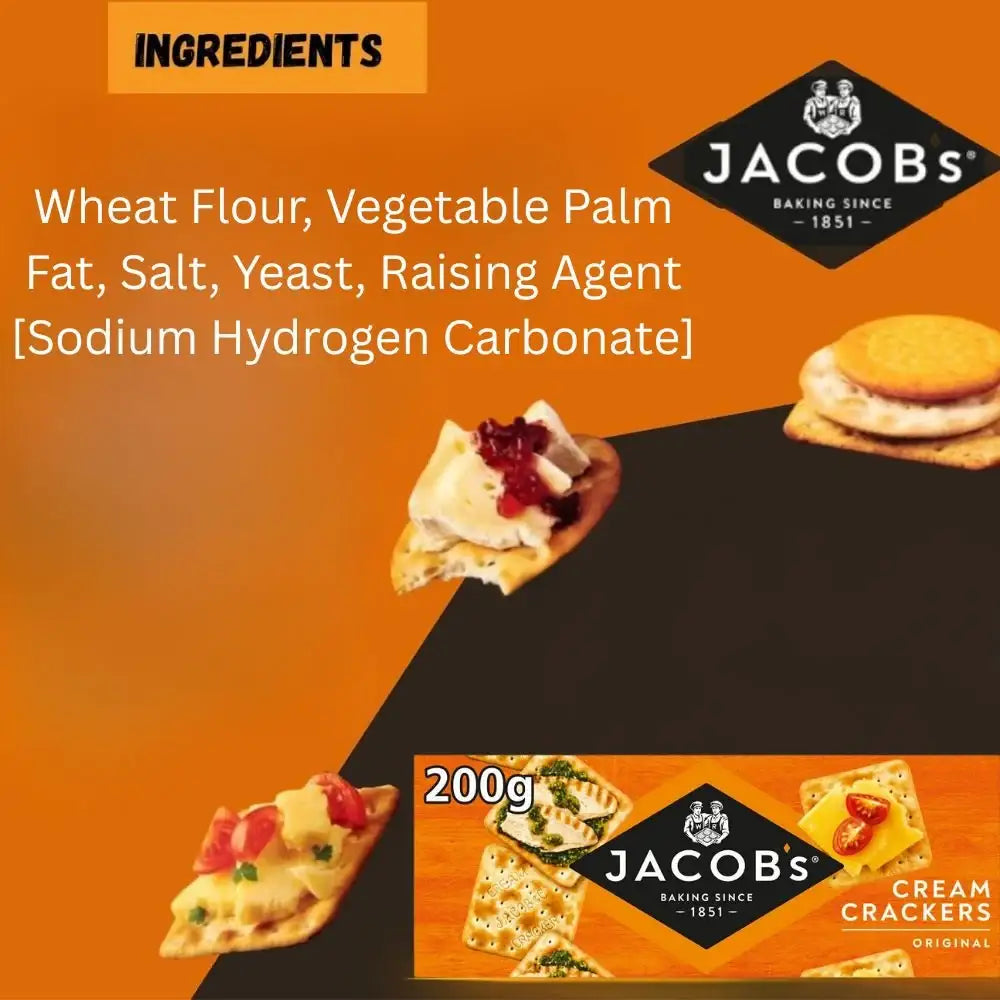 Jacobs Cream Crackers 200g