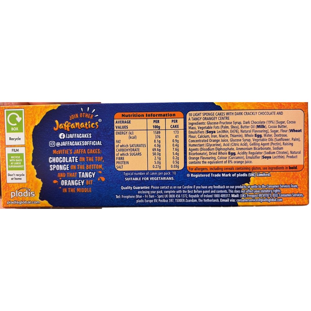 McVitie's Jaffa Cakes 106g