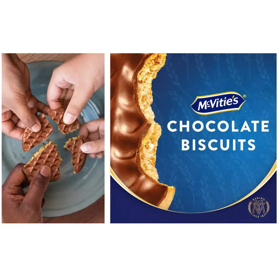 McVitie's Milk Chocolate Digestives Biscuits Twin Pack (2 x 316g) 632g