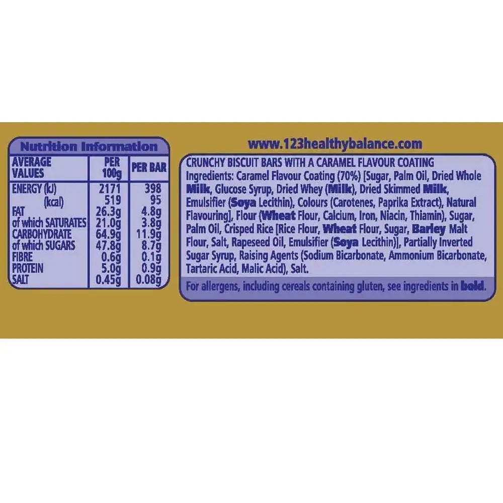 McVitie's Gold Bars 7pk 128g