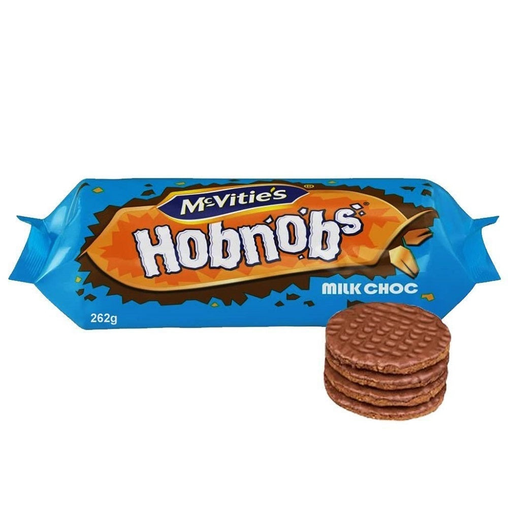Mcvitie's Hobnobs Milk Choco Biscuits 262g product image