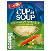 Batchelors Cup a Soup Cream of Vegetable with Croutons 4's - 120G product image