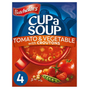 Batchelors Cup a Soup Tomato & Vegetable with Croutons 4's - 104G product image
