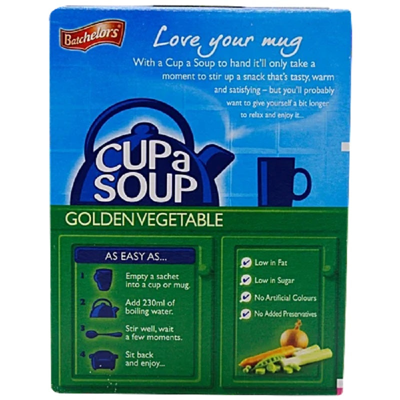 Batchelors Cup a Soup Golden Vegetable 4's - 82G