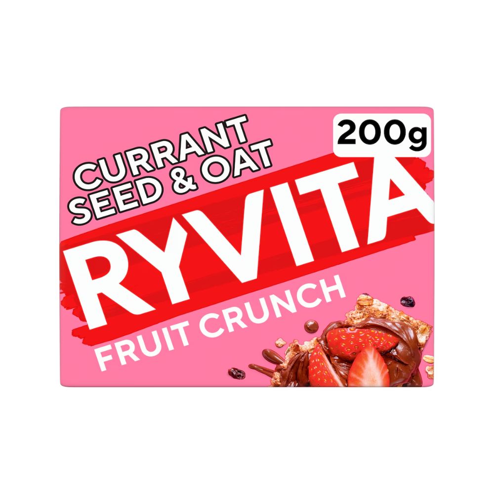 Ryvita Fruit Crunch wholegrain crispbread, 200g