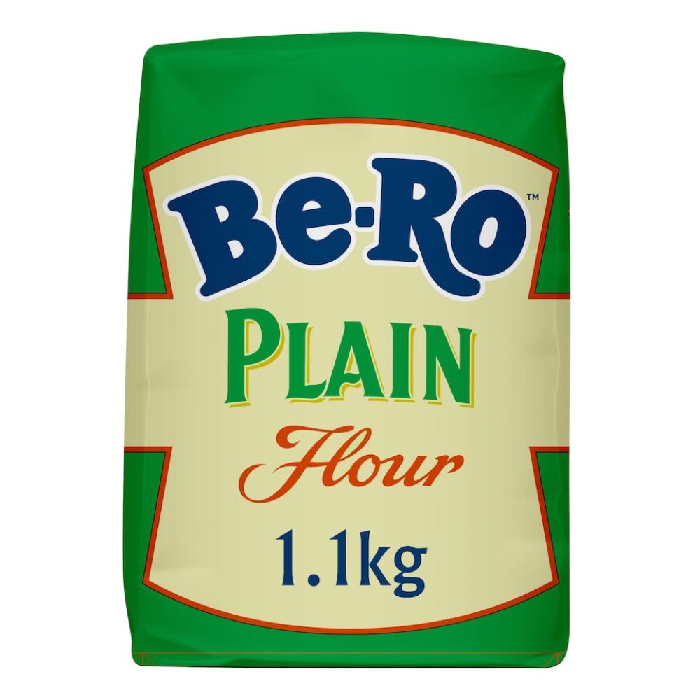 BeRo Plain Flour 1.1kg paper bag for baking