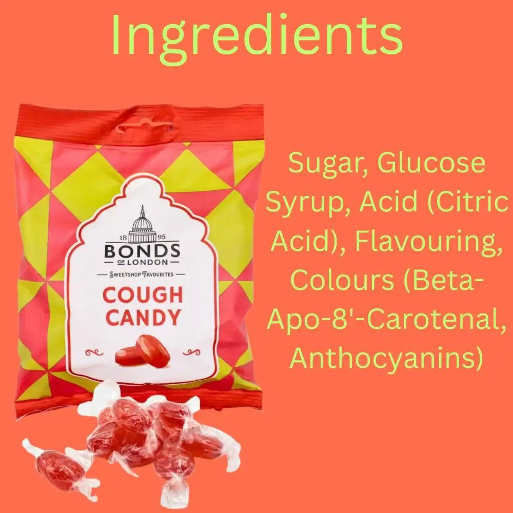 Bonds of London Cough Candy Bags 120g