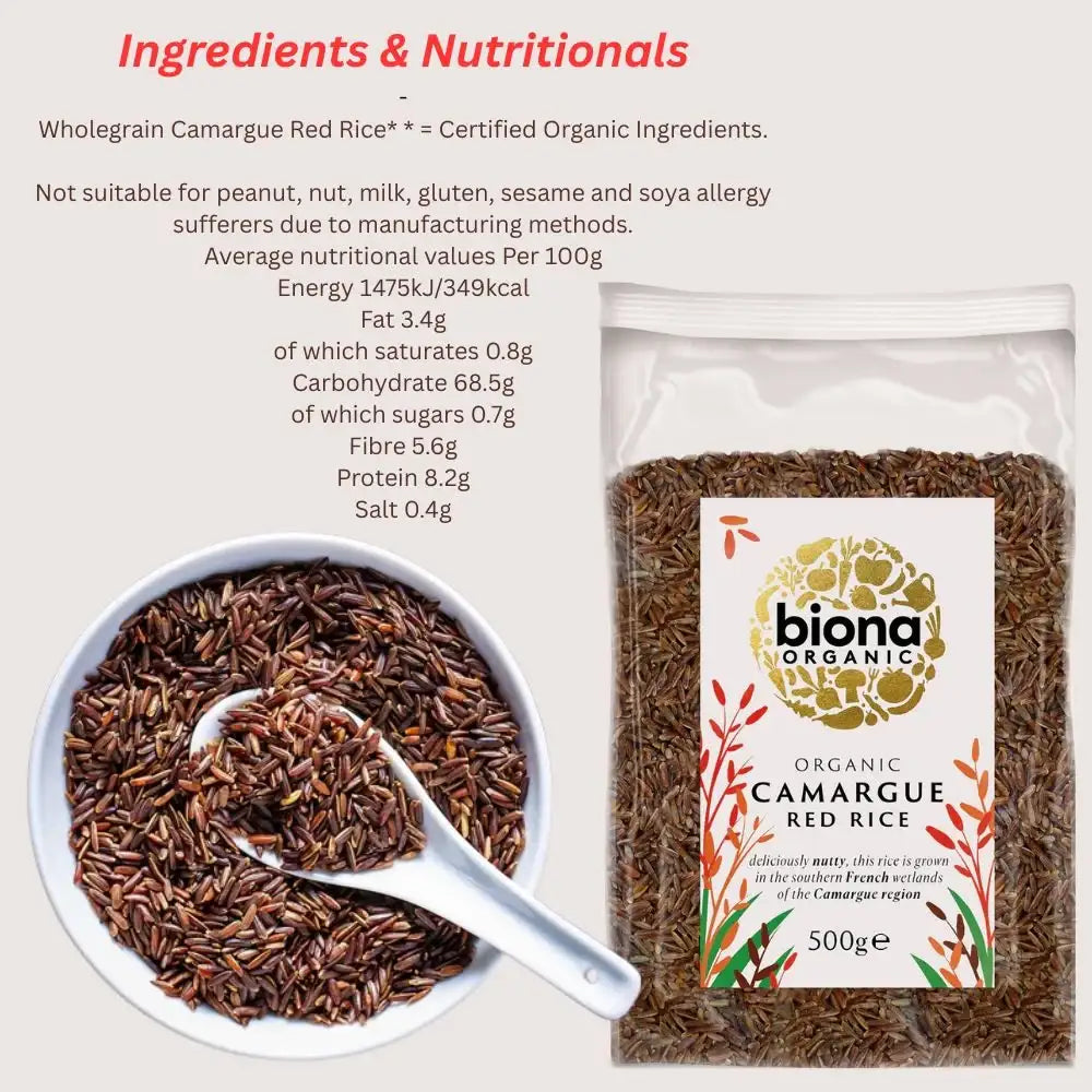 Biona Organic - Camargue Red Rice - 500g