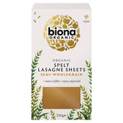 Biona Organic Spelt Lasagne Pasta 250g