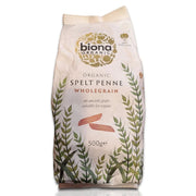 Biona Organic Spelt Penne Wholegrain Pasta 500g