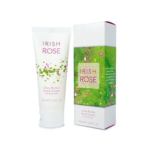 Irish Rose Shea Butter Hand Cream 75ml