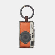 Yoshi Travel Bookworm Brown Leather Camera Keyring