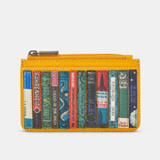 Yoshi Bookworm Yellow Leather Morton Card Holder