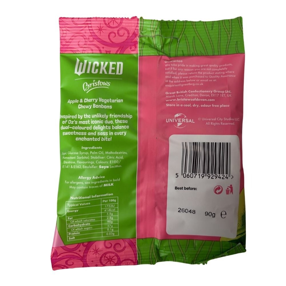 Bristow's Wicked Bon Bons Cherry and Apple Dual 90g
