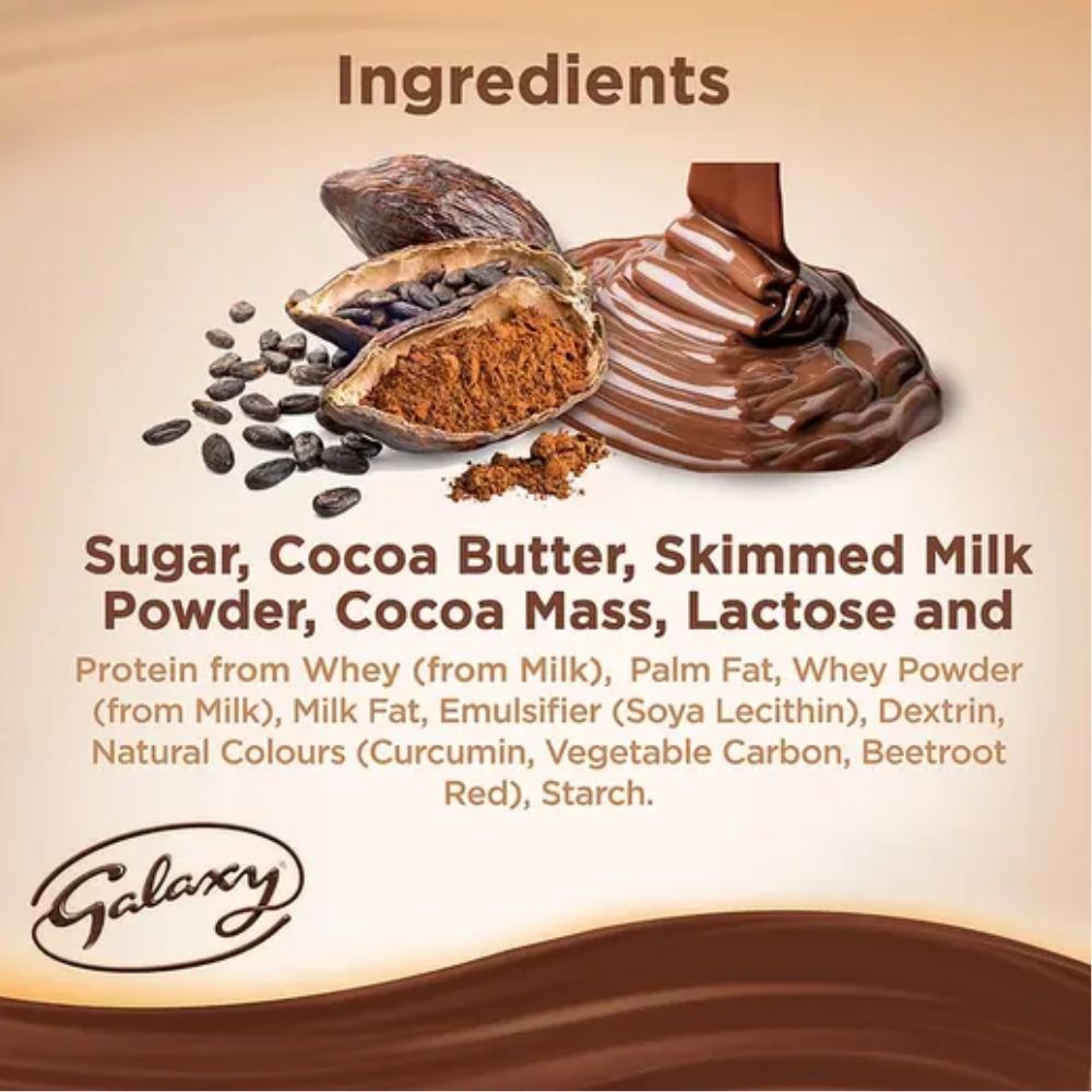 Galaxy Minstrels Chocolate Bags 3pk 126g