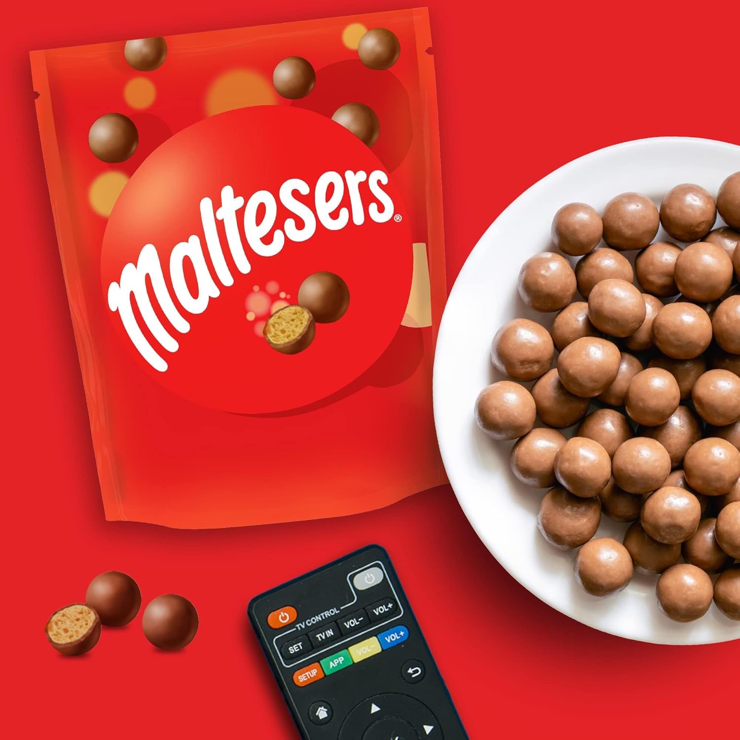 M'ltesers Milk Chocolate & Honeycomb More to Share Pouch Bag 158g