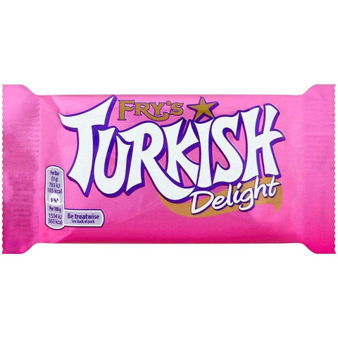 Frys Milk Chocolate Turkish Delight Rose Flavour 50G