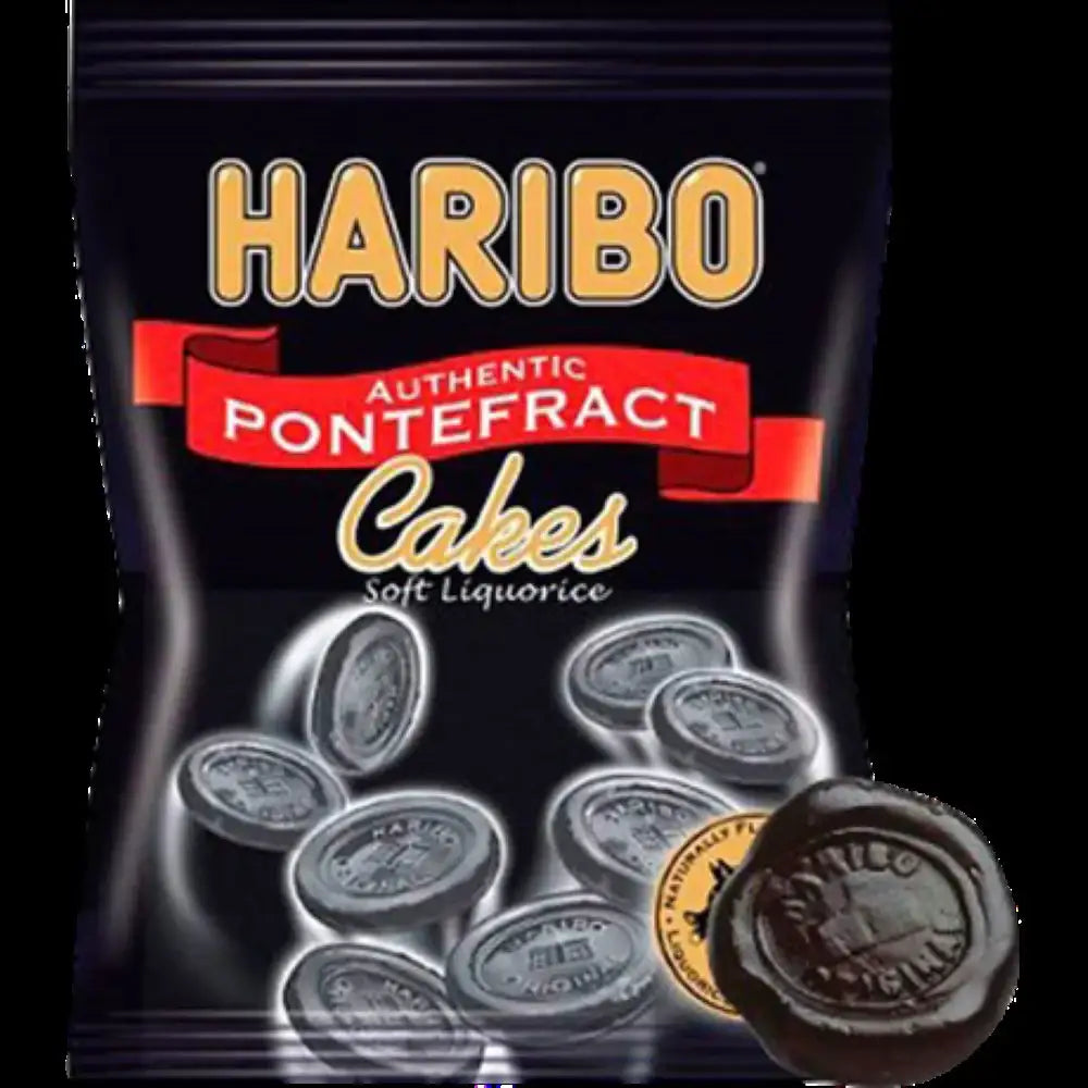 Haribo Authentic Pontefract Cakes Soft Liquorice Bag 160g