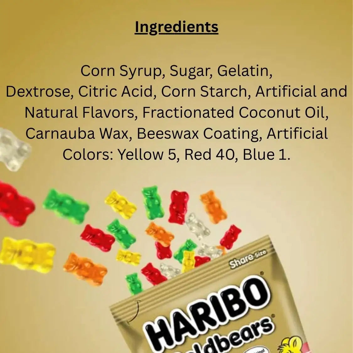 Haribo Gold Bears Bag 160g