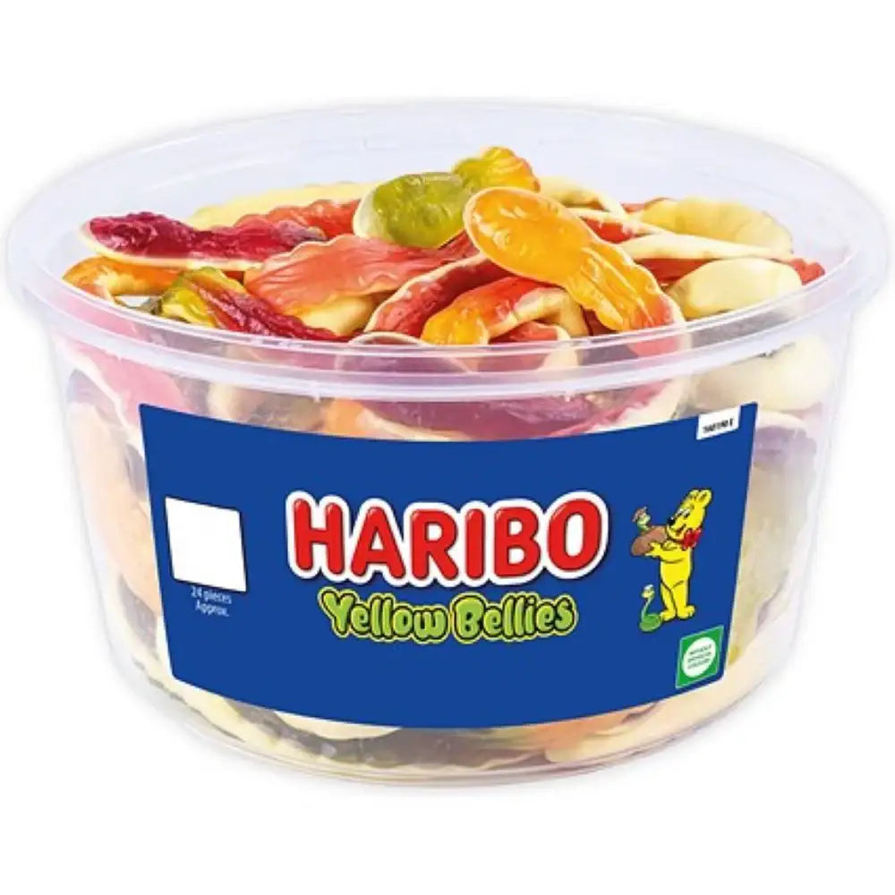 Haribo Yellow Bellies 24pcs Tub 768g