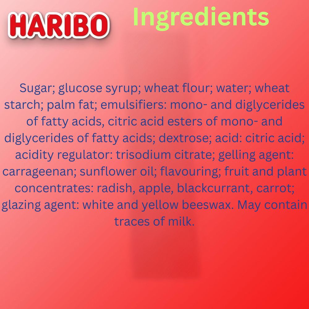 Haribo Balla Stixx Strawberry Flavour 140g