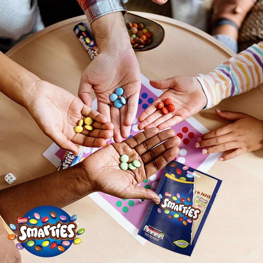 Smarties Milk Chocolate Sharing Bag 105g