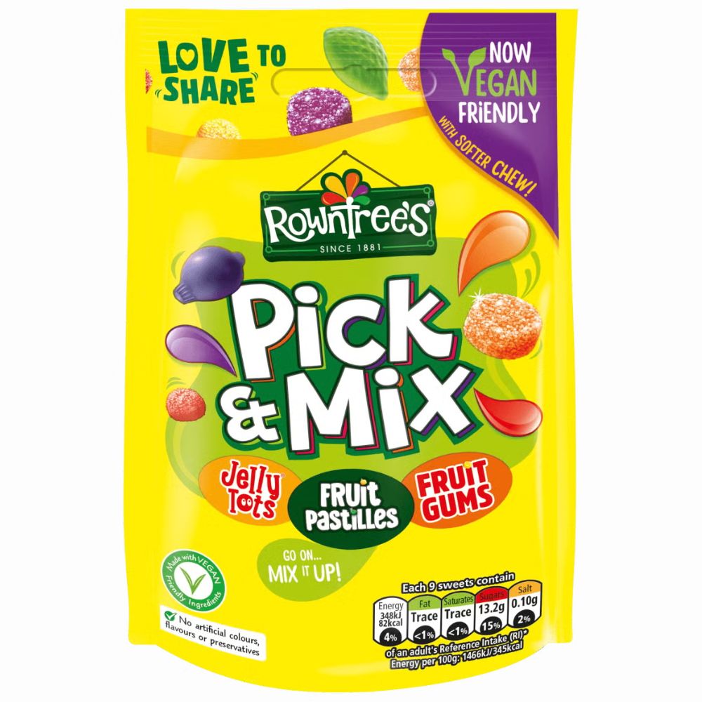 Rowntree's Pick & Mix Sweets Sharing Bag 120g