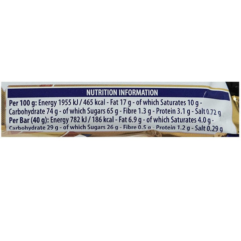 C'bury Crunchie Bar 40g