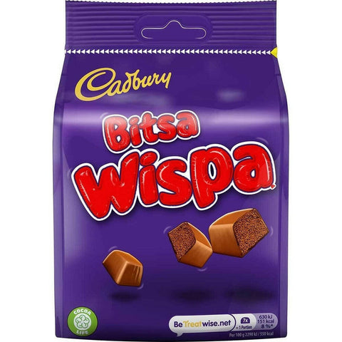 Original C'bury Bitsa Wispa Chocolate Bag 110g - British Food Supplies