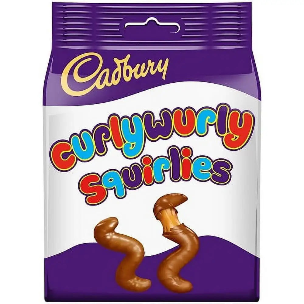 C'bury Curly Wurly Squirlies Chocolate Bag 110g