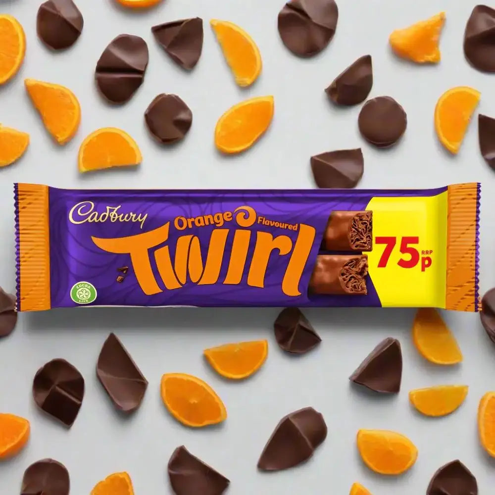 C'bury Twirl Orange Chocolate Bar 43g