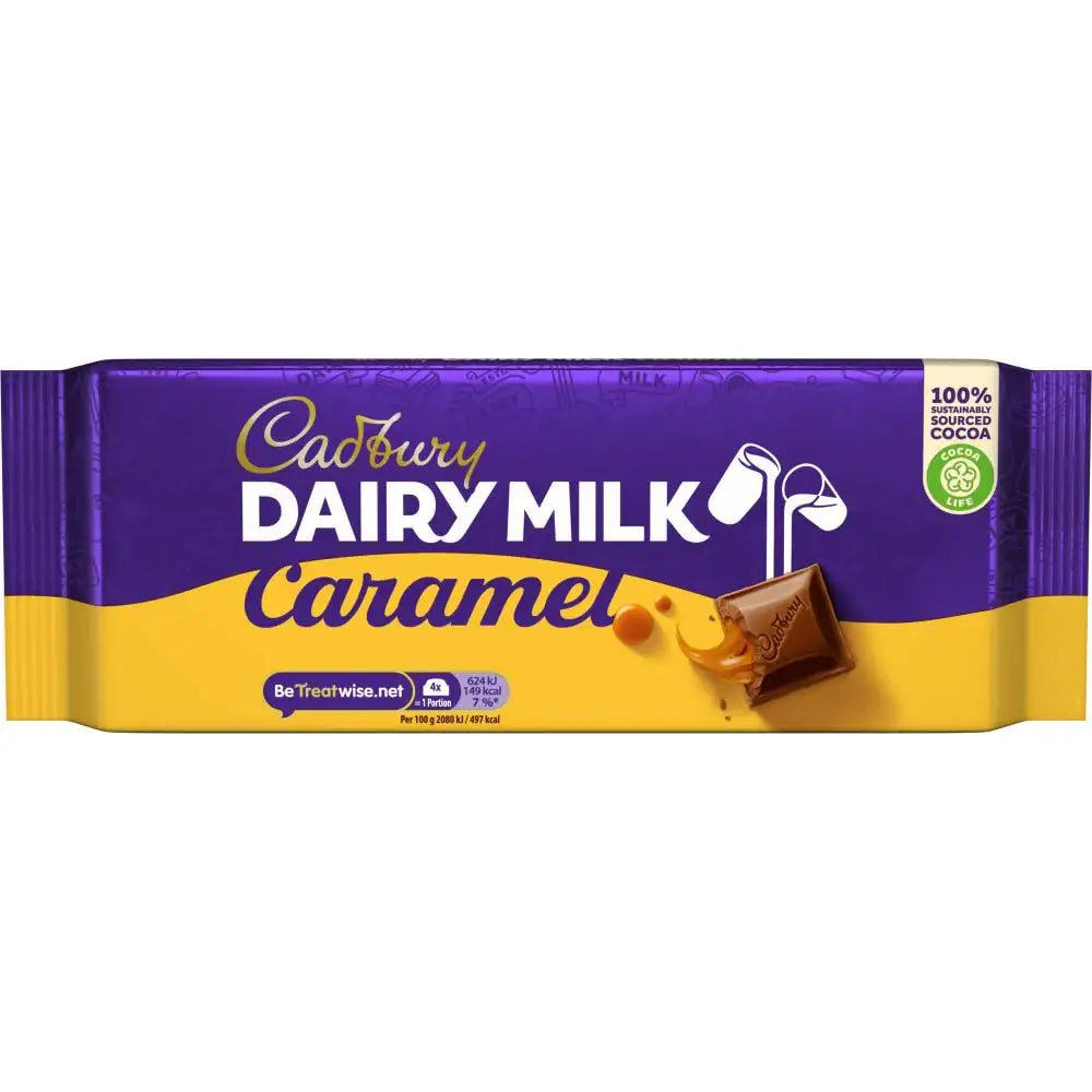 C'bury Dairy Milk Caramel Chocolate 180g