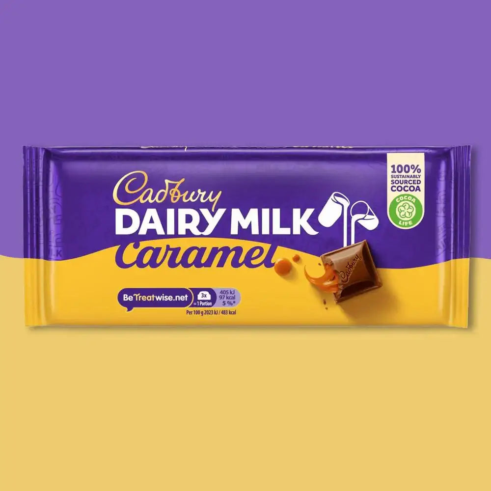 C'bury Dairy Milk Caramel Chocolate 180g